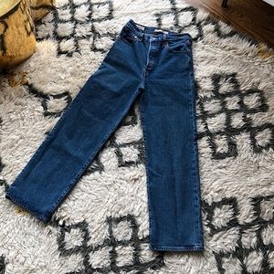 Levi’s rib cage straight denim